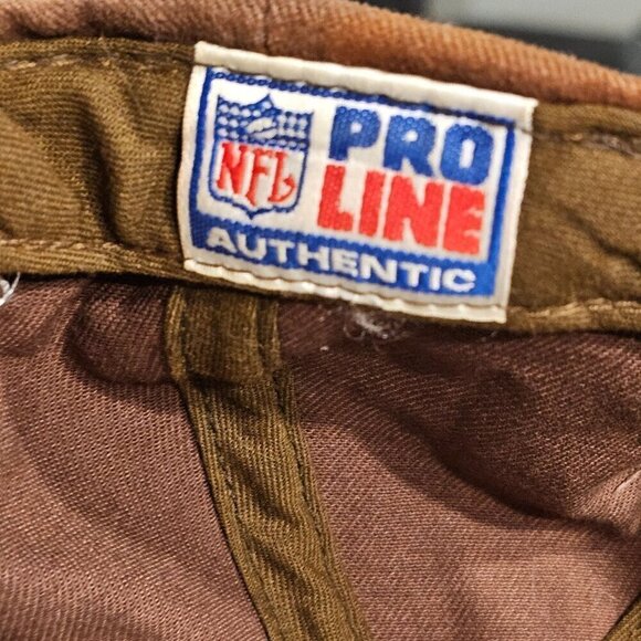 Vintage Cleveland Browns NFL Countdown 99 Brown Hat With Orange Accents - Picture 11 of 12